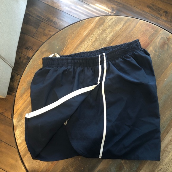 Navy and white Nike running Track shorts (S/P) - Picture 5 of 5
